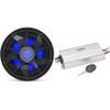 Clarion Marine 4 Channel Amp & 12" Black Grill Boat Audio Upgrade Bundle view 1