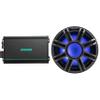Kicker 51MWE124 - MWE 12-Inch Premium Marine Subwoofer (Enclosure) 4-ohm & 48KMA6004 Marine Amp Bundle view 1