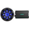 KICKER 51MWF124 - MWF 12-Inch Premium Marine Subwoofer (Free-air) 4-ohm & 48KMA6004 Marine Amp Bundle