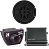 Kicker 50CVX102 CompVX 10 in Sub 46CXA8001 Amp Bundle view 1
