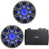 KICKER 51MWE104 10 in 2-Subwoofer Enclosure 48KXMA8004 Amp Bundle view 1