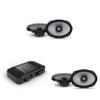 Alpine R2 4 Channel Amp & (2) R2-S69 6x9 Audio Upgrade Bundle view 1