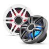 Clarion Marine 4 Channel Amp & Premium 6.5" w/ 10" White Grill Boat Audio Upgrade Bundle view 2