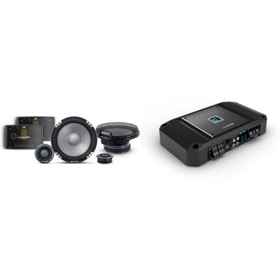 Alpine R2 4 Channel Amp & R2-S652 6.5" Audio Upgrade Bundle