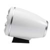 Kicker (2 Pair) KMFC65W 6.5" Flat Mount Loaded Marine Wake Towers with 46KM654L Speakers - White Grills and Enclosures view 4