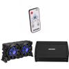 Kicker 51MWLE104 - MWE 10-Inch Loaded Premium Marine Sub Encl w/Passive Radiator 4ohm & 48KXMA5004 Marine Amp Bundle (Includes LED Remote) view 1