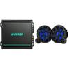 Kicker Premium Marine 8" Component Speaker and Amplifier Bundle (51MSS8 & 48KMA1502) view 1