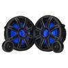 Kicker Premium Marine 8" Component Speaker and Amplifier Bundle (51MSS8 & 48KMA1502) view 2