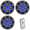 Kicker (3) 51MWF104 - MWF 10-Inch Premium Marine Subwoofer (Free-air) 4-ohm w/LED Remote view 1