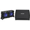 KICKER 51MWLE104 - MWE 10-Inch Loaded Premium Marine Sub Encl w/Passive Radiator 4ohm & 48KXMA4002 Marine Amp Bundle view 1