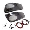 KICKER 46HDBLVB Vivid Black Bag Lids, Pair & 6x9 Inch PS-Series Powersports Speakers 40PS692 2-Ohm Compatible with 2014-Up Harley Davidson view 2