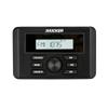 Kicker 46KMC3 Marine Gauge-Style Source & (2 Pair) 51PSC654 6.5" Powersports Speakers Bundle view 2