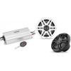 Clarion Marine 4 Channel Amp & CMS-651SWB 6.5" Boat Audio Upgrade Bundle view 1