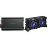 Kicker 51MWLE104 - MWE 10-Inch Loaded Premium Marine Sub Encl w/Passive Radiator 4ohm & 48KMA6004 Marine Amp Bundle view 1