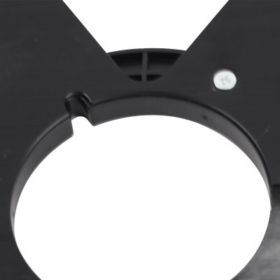 10 Inch Open Reel Takeup Reel Consumer Electronics with 6 Holes for and 4 Inch Tapes Black Aluminum Design (Black)