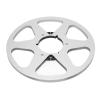 10 Inch Open Reel Takeup Reel Consumer Electronics with 6 Holes for and 4 Inch Tapes Black Aluminum Design (Silver) view 1