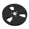 1 and 4 5 Inch Empty Consumer Electronics Tape Reel Aluminum Alloy Sound Tape Takeup Reel (Black) view 4