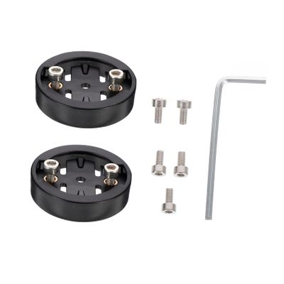 Mipcase 2pcs Professional Bike Accessories Bike Computer Mount Adapter Computer Base for Speedometer
