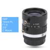 5MP HD 12mm Prime Lens with C Mount and Manual Aperture F1.6, Low Distortion, High Compatibility for Security Cameras and Digital Video Cameras, Black Aluminum Alloy Material view 3