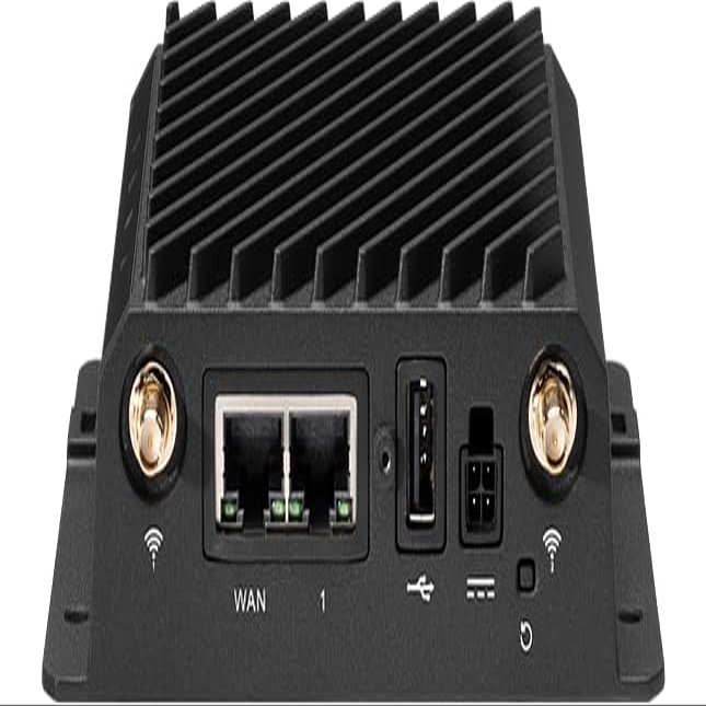 R980 WiFi Router with 1-yr NetCloud Mobile Router Essentials Plan, (5G Modem 4FF SIM Slots, and Embedded eSIM), no AC Power Supply or Antennas, Global