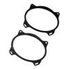 2Pcs Oval Rear Speaker Mounting Adapter 6x9 Inch Compatible with Various Models 2007 to 2009 Black Plastic view 1