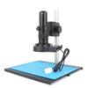 Microscope Observation 4K 48MP USB Digital Video Microscope Camera Adjustable Magnification 130X 180X C Mount Len 56 LED Ring Light(D 180X No Camera) view 1