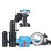 Microscope Observation 4K 48MP USB Digital Video Microscope Camera Adjustable Magnification 130X 180X C Mount Len 56 LED Ring Light(D 180X No Camera) view 4