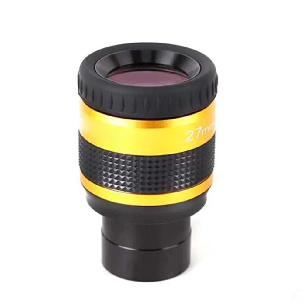 1.25 Inches Telescope Accessories Metal 70 Degree Super Wide-Angle High Achromatic 27mm