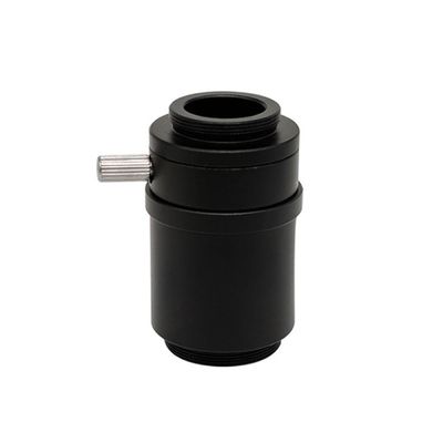 Lab Microscope Accessories Microscope Adapter- CTV 1/2 1/3 1X Adapter 0.3X 0.5X C Mount Lens Adapter for Trinocular Stereo Microscope HDMI VGA USB Video Camera(1X)
