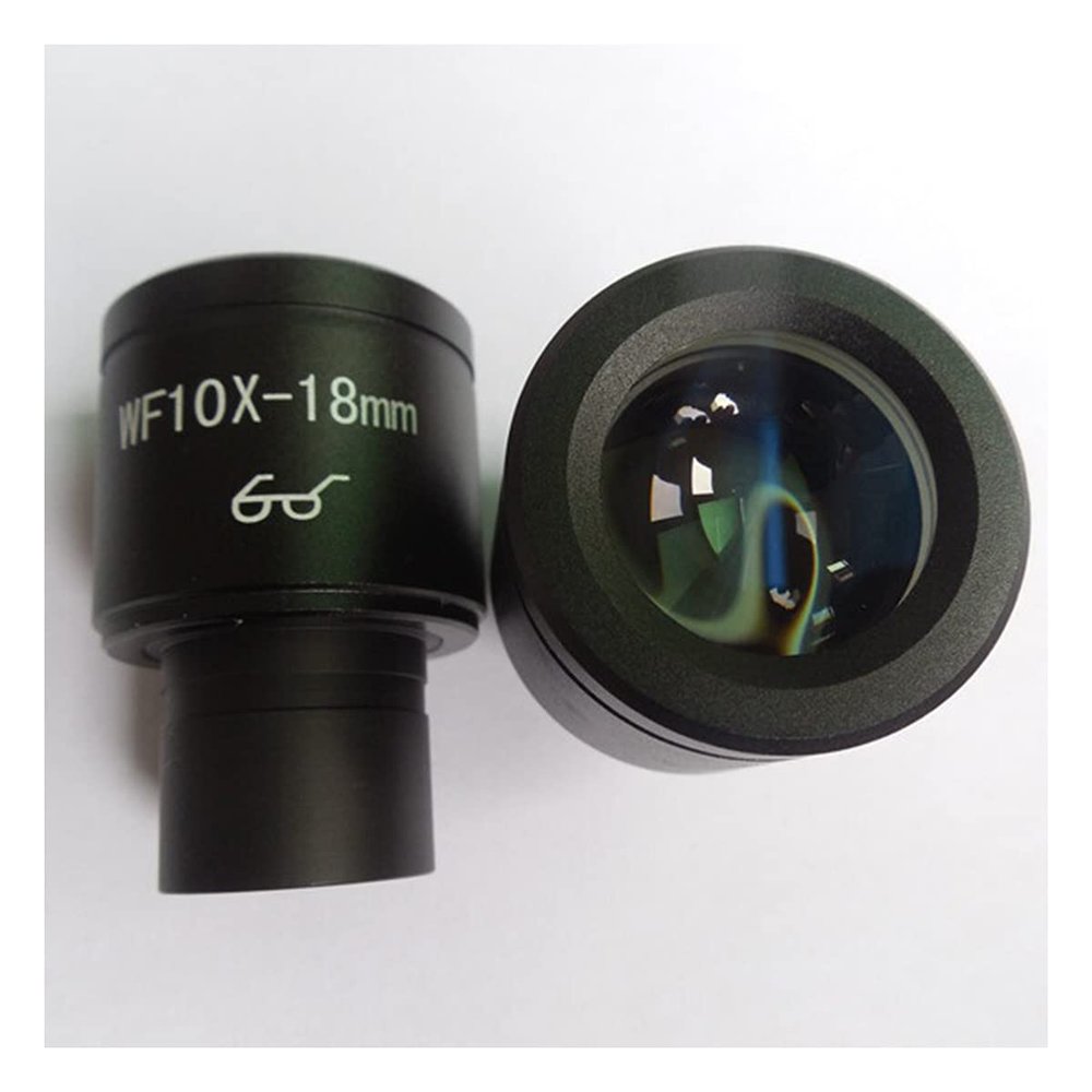 JOEBO Microscope Kit 2pcs Biological Microscope WF10X 18mm Eyepiece Mount 23.2mm Microscope Lens Adapters