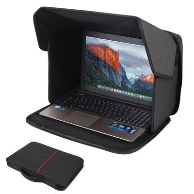 TXIYEAN Laptop Sun Shade,Lightweight Laptop Sun Glare Shield Privacy Cover for Working Outside,Computer Privacy Hood Foldable and Portable Shield Cover Computer Hood Outside Glare 16''Pat.NO.D1057416S