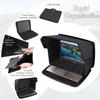 Yumt Laptop Sun Shade, Laptop Sun Glare Shield Privacy Screen Hood Computer Sunshade Bag for Working Outside Outdoor Foldable Computer Shield Cover Outside 15-16''(Patent Pending) view 4