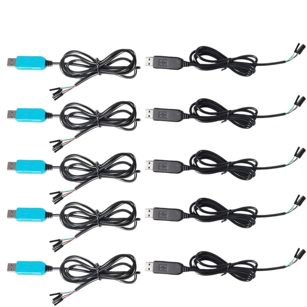 5/10pcs PL2303 PL2303HX/PL2303TA USB to RS232 TTL Converter Adapter Module with Dust-Proof Cover for Arduieno Download Cable New for Arrival 2025 High for Quality