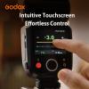 GODOX V100 O GODOX Flash for Olympus Touchscreen Control,100W TTL Camera Flash GODOXV1 for Olympus Upgraded,70 Full Power Consecutive Flashes, Camera Flash view 4