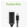 ACGTUY 4K USB Type-C to HDMI-Compatible Cable TV Adapter USB 3.1 Converter Compatible with The PC Mate 30(Metal Silver) view 3