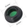 0.965" /1.25" M28.6 * 0.6 Green Astronomical Round Telescope Parts Telescope Accessory Optical Lens(0.96) view 2