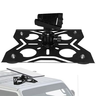 Starlink Mini Mounting Kit with Adjustable Pan-Tilt  Magnetic Roof Mount with Mini Adapter, Heavy Duty Non-Drill Bracket, Rubber-Coated Base for Car Roof, RV, and Metal Surfaces