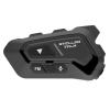 StellarTalk Motocycle Helmet Wireless Bluetooth Headset BlueT-S5 Black IP67 Waterproof Moto Biking & Skiiing /1000M Intercom/2 in 1 Microphone/2 Riders Intercom/ view 2