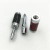 8Pcs Rhodium Plated Carbon Fiber Speaker Cable 4mm Banana Male Terminal Jack Audio Connector(Black) view 4