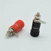 100pcs Terminal Blocks 4mm Amplifier Terminal Connector Binding Post Banana Jack Mount 5 Colors red Black Blue Green(100 Green) view 3
