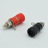 100pcs Terminal Blocks 4mm Amplifier Terminal Connector Binding Post Banana Jack Mount 5 Colors red Black Blue Green(100 Green) view 4
