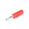 10/5pcs 4mm Banana Pure Copper Plated Bromine Matching Screws Solderless Side Stackable Banana Red and Black(5PCS Red 5PCS Black) view 4