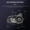 StellarTalk Motocycle Helmet Wireless Bluetooth Headset BlueT StellarTalk-S2 IP67 Waterproof Moto Biking & Skiiing /1000M Intercom/2 in 1 Microphone/2 Riders Intercom/ view 3