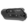 StellarTalk Motocycle Helmet Wireless Bluetooth Headset BlueT-S5-PRO Black IP67 Waterproof Moto Biking & Skiiing/1000M Intercom/FM Radio/2 in 1 Microphone/6 Riders Intercom/ view 2