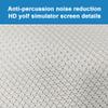 Indoor Golf Simulator Impact Screen, Golf Simulators Display Projection Screen, Curtain White Cloth Material, Impact-Resistant, for Indoor Outdoor Golf Training(3m*3m) view 4