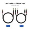 HiFi Cable Stereo 6.35mm to 2 R/CA Cable Y-Splitter TRS 6.35 to Double R/CA Signal Adapter Line Compatible with The Amplifier Mixer 1m 10m(1 in 1,0.3m) view 4