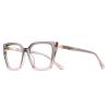 MORESHINE Fashion Oversized Square Blue Light Glasses for Women Anti Fatigue Prevent Headache Computer Eyeglasses Frames (Gray) view 1