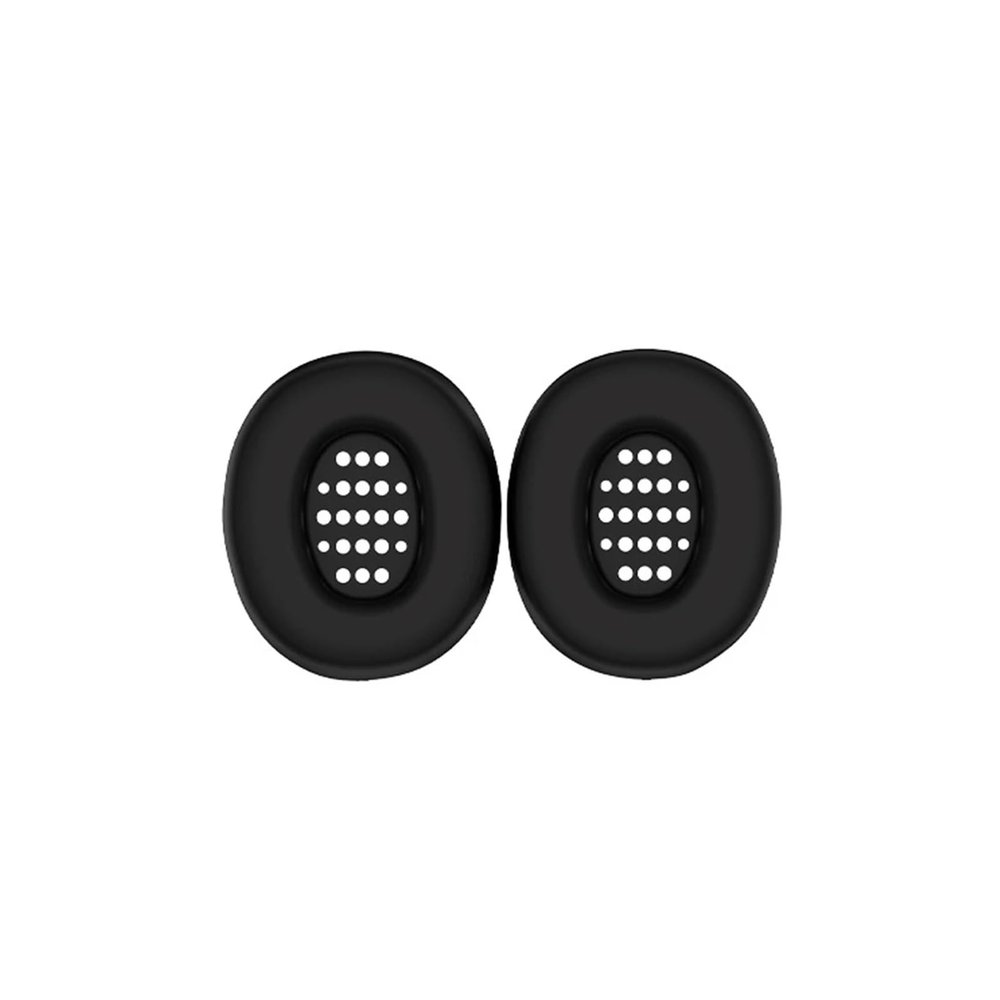 2Pcs Silicone Earpad Covers Case Fit for JBL Tune 770NC Headphones Ear Pads Cushions 770NC Headset Accessories(Black)