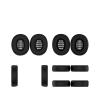 2Pcs Silicone Earpad Covers Case Fit for JBL Tune 770NC Headphones Ear Pads Cushions 770NC Headset Accessories(Black) view 4