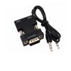 HD 1080P to HDMI-Compatible Converter Adapter with Compatible with The PC to HDMI Projector HDMI-Compatible to Adapter(HDMI to VGA) view 1